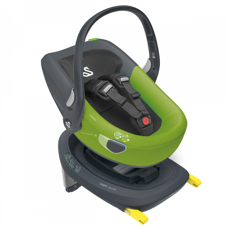 Autosedačka Swandoo Albert 0+ zelená kolekcia 2020